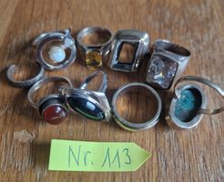 Vintage Schmuck Lot Sterling 925 Silber..mit Steinen..