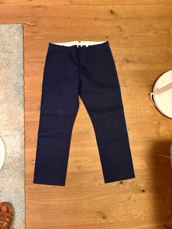 Herren Hose dunkelblau TG.38 neuwertig
