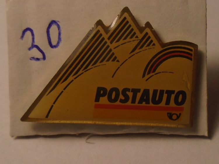 Plaketten & Abzeichen: 1 Pin Postauto (30) – Gebraucht aus Winterthur von beli200