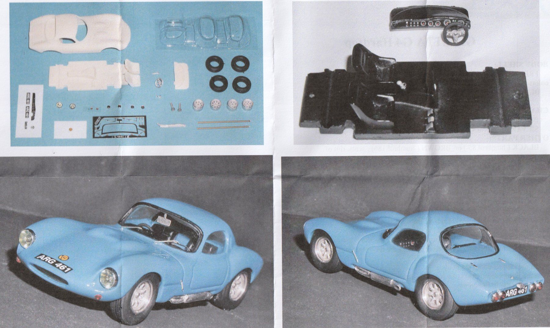 Lotus Voitures modèles: 1:43 Bausatz / Kit , Ginetta G4 Hardtop , Axel'R – Neuf (Voir description) à Wila par pedro015