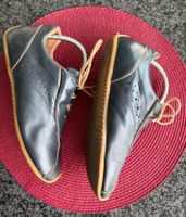 Bel Fonte Leder  Damenschuhe blau, Grösse 37