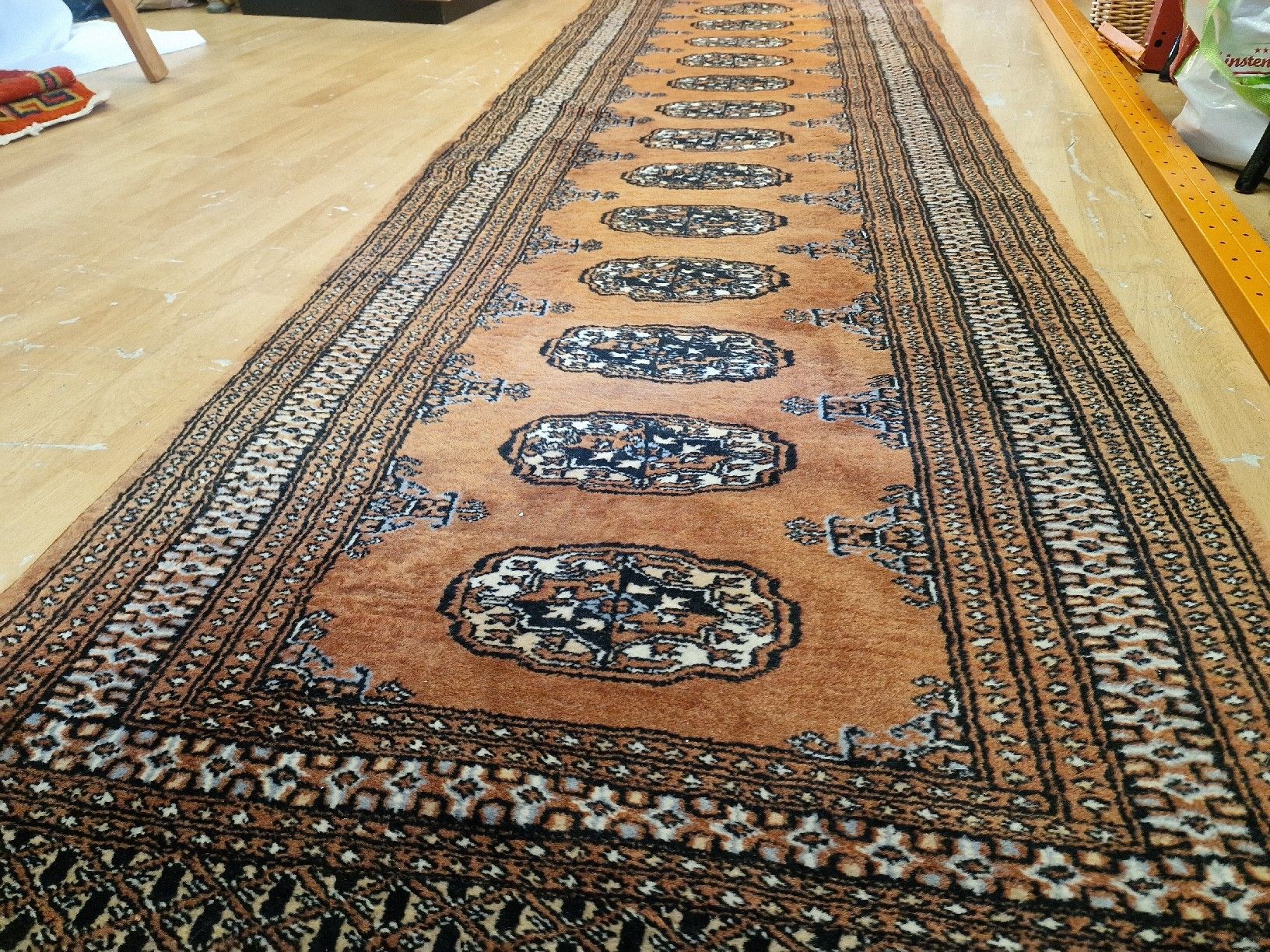 Tappeti: Orientteppich Läufer braun gemustert mit Fransen – Usato da BERN venduto da Intarsia 6