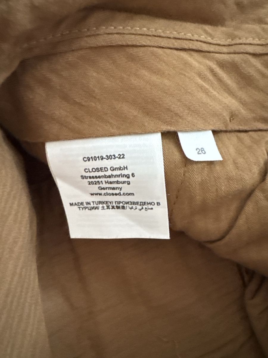 Closed Pantaloni: Closed Trousers Gr:26 – Usato da Fällanden venduto da emilyeheim 3