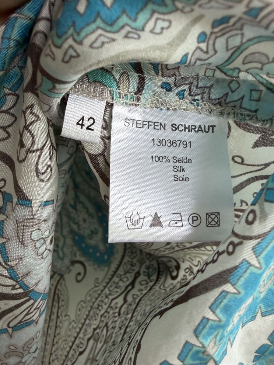 Steffen Schraut Camicette: Steffen Schraut Seiden Bluse, Gr. 42, Sommer Top! – Usato da Winterthur venduto da marisole4 4