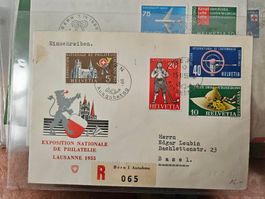 R FDC 1955 (Kat 75.--) ab nur 9.--