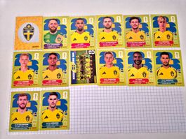 WM Panini Sticker 2026 Team Schweden