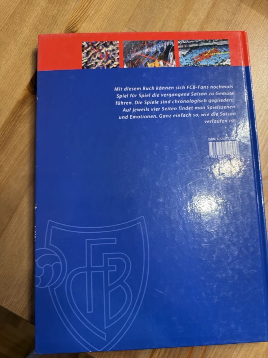 Libri: FC Basel Buch Saison 2002/2003 Die Spiele in Bildern – Usato da Gelterkinden venduto da LPKAL 2