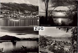 Alte Ansichtskarten Zug/Zugersee - Schöne Motive, Top!
