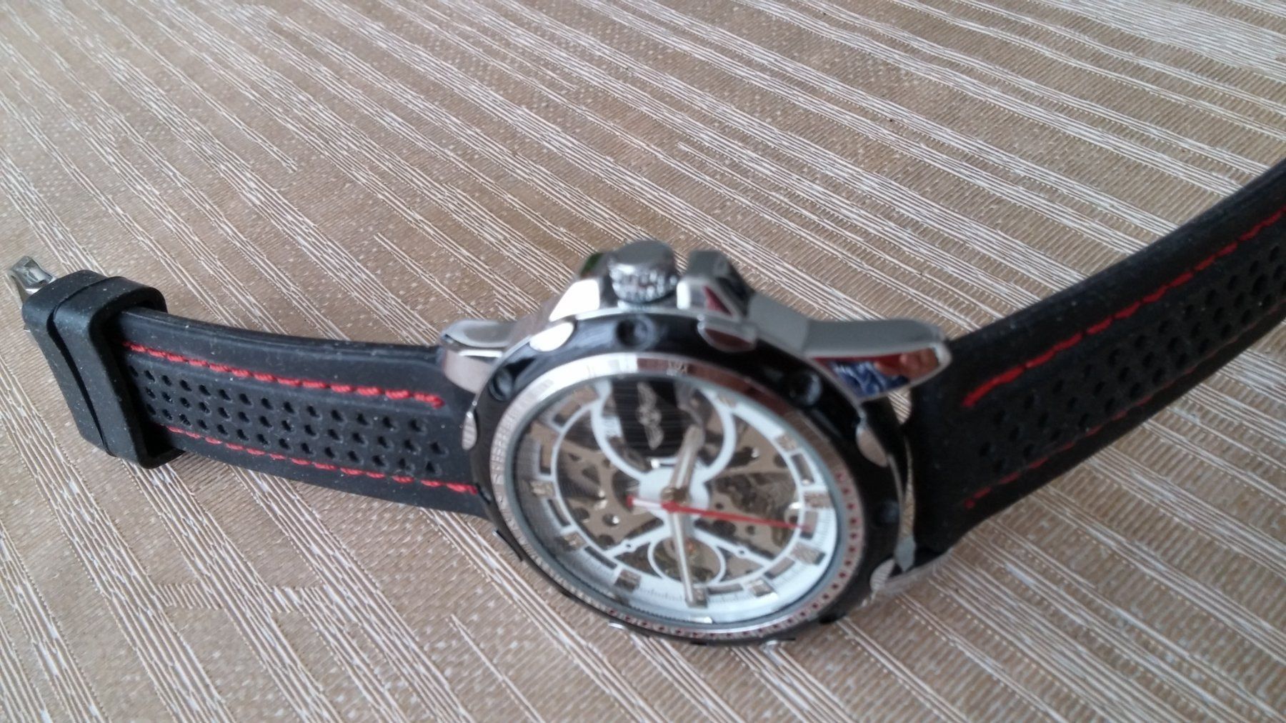 Orologi: DESIGN Skeleton Automatik Herrenuhr – Usato da Zürich venduto da sendbad 4