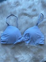 Bikini Oberteil, hellblau, Grösse S, ungetragen