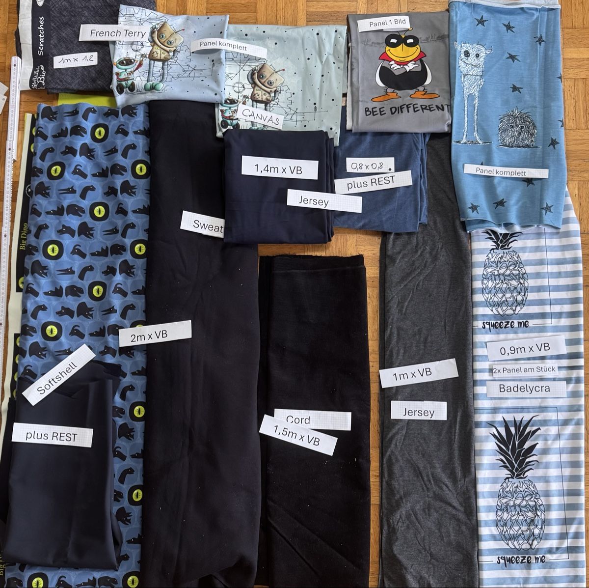 Tissus: Stoffpaket – Neuf (Voir description) à Wetzikon ZH par mis_nw7l
