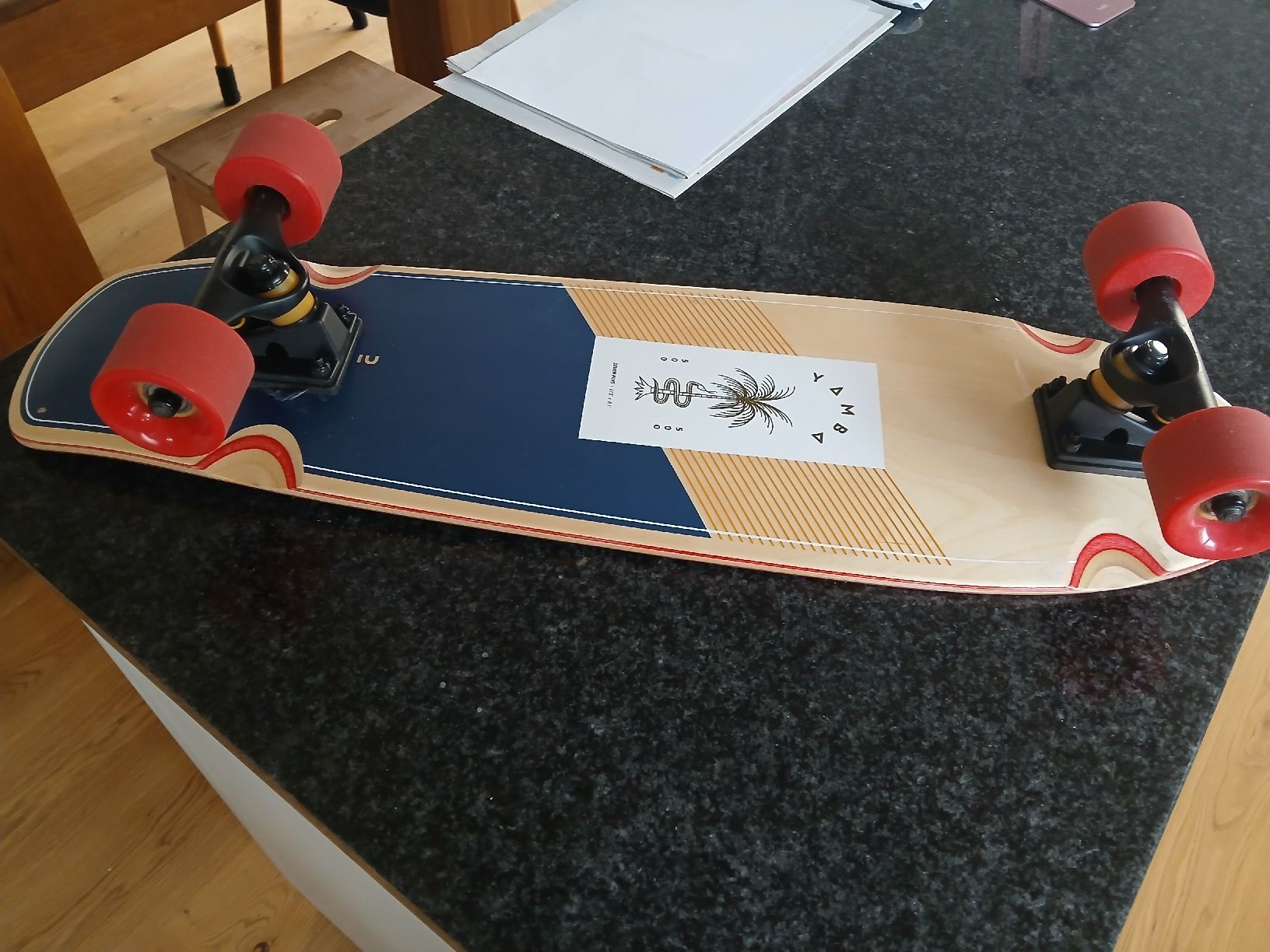 Decathlon Skateboards: Skateboard Longboard von Decathlon – Gebraucht aus Fislisbach von Quirlig07 1