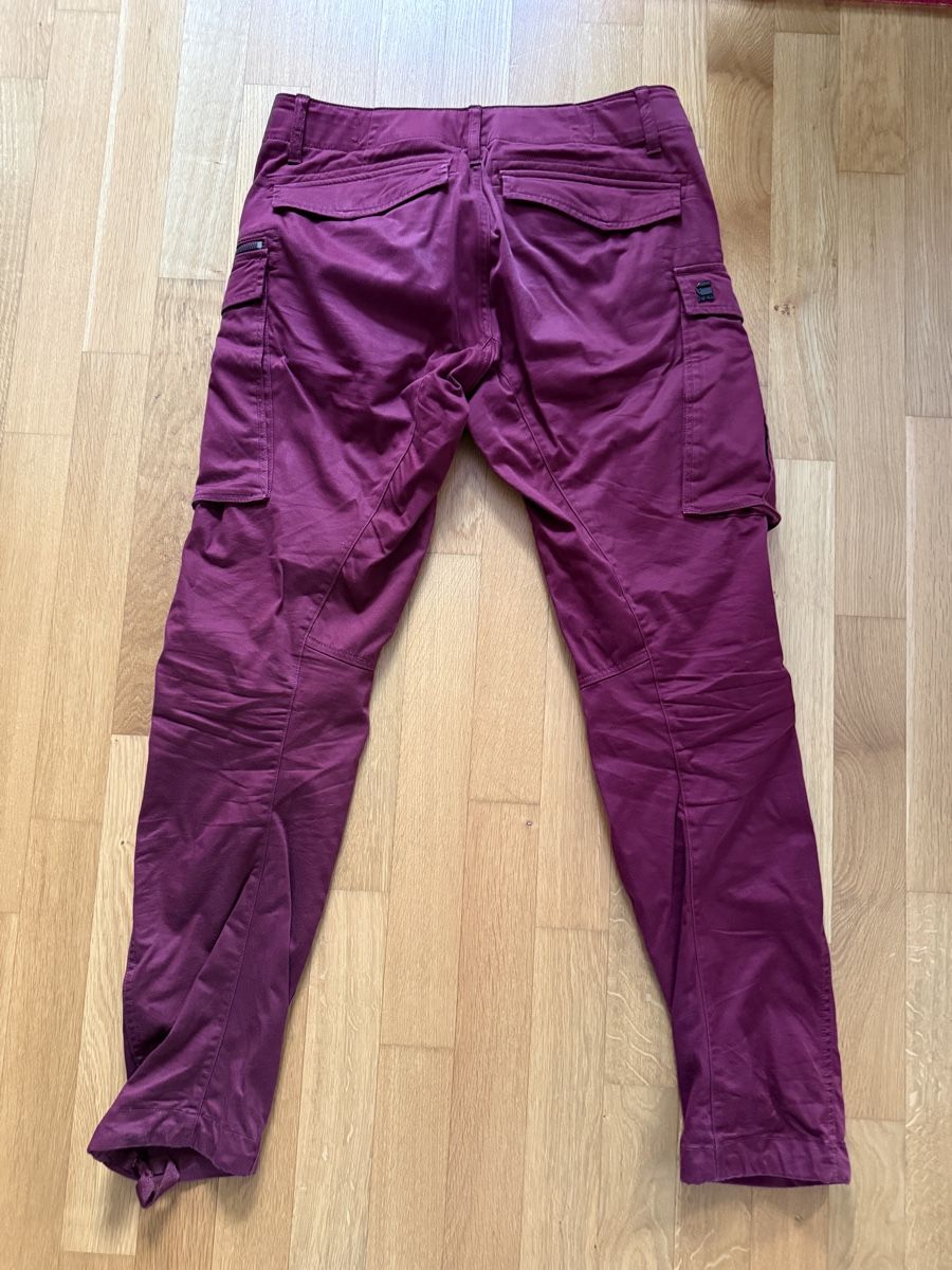 G-Star Pantaloni: G-Star Hose, 30/34 Bordeaux – Usato da Adliswil venduto da misdemeanor2 1
