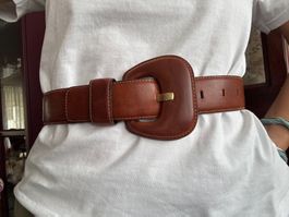 Vintage Ledergürtel Dora made in italy