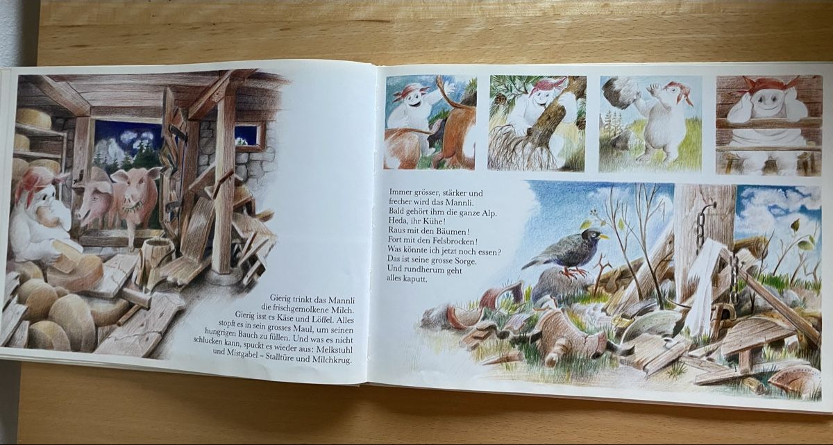 Libri: Mannli - Werner Jutzeler – Usato da Schwarzenburg venduto da Michellu 5