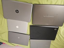 Diverse laptop 3.gut andre teil defekt