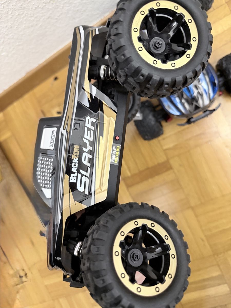 RC Modellbau: 2 voitures RC, Blackzon Slayer+Sprint drive truck 1/16 – Gebraucht aus Vessy von Filippe1 1