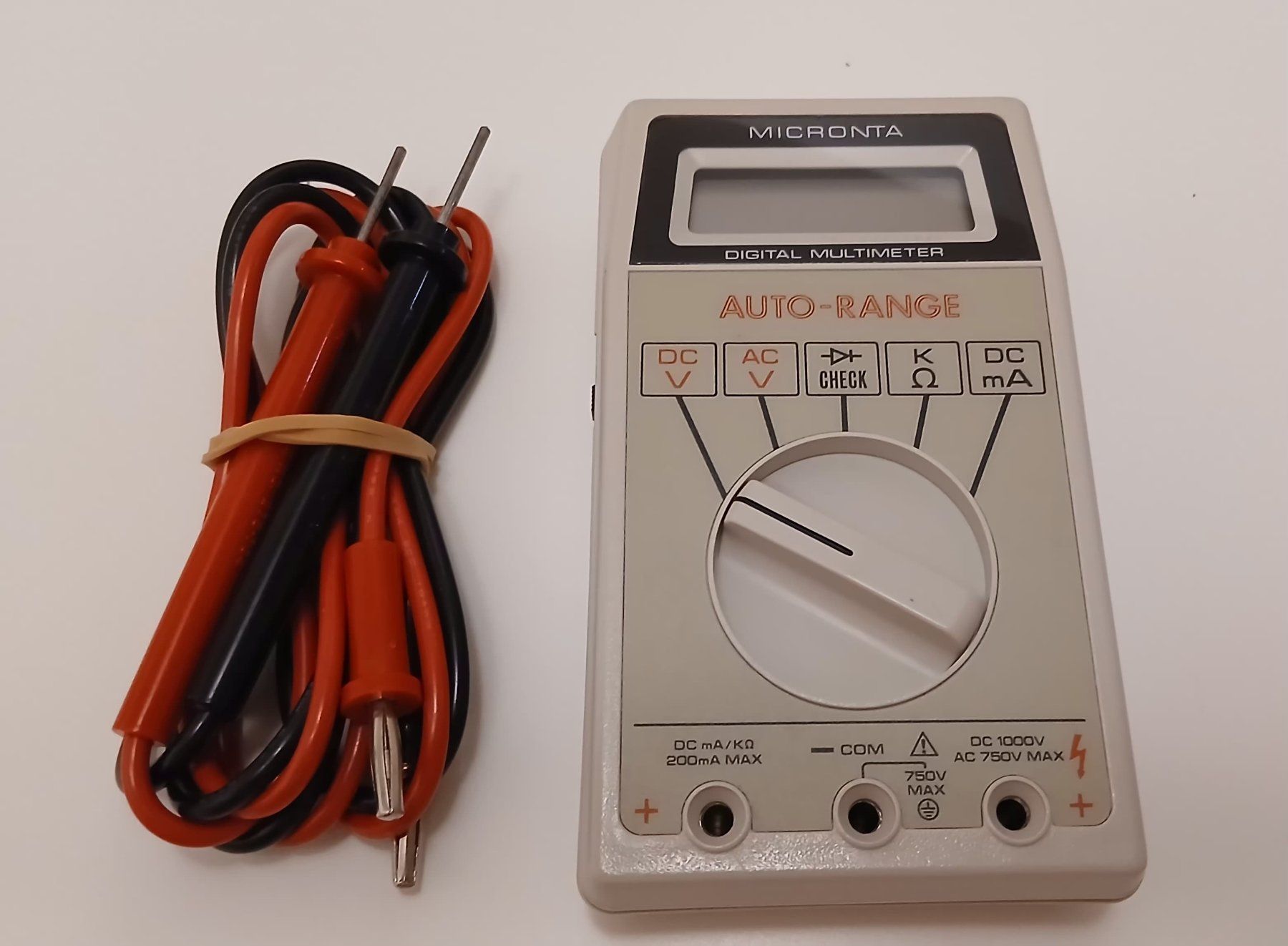 Misurare: Micronta Multimeter 22-188 Auto-Range, Top Zustand! – Nuovo (secondo la descrizione) da Bettlach venduto da Fam_2001 1