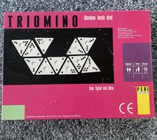 TRIOMINO Domino hoch drei Brettspiel für 2-4 Spieler