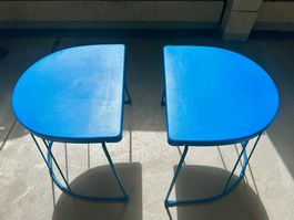 Postmoderner Tisch/Stuhl x2 -- Guter Zustand