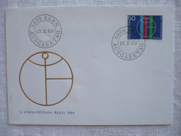 1969 FDC 5. Gymnaestrada SBK 464