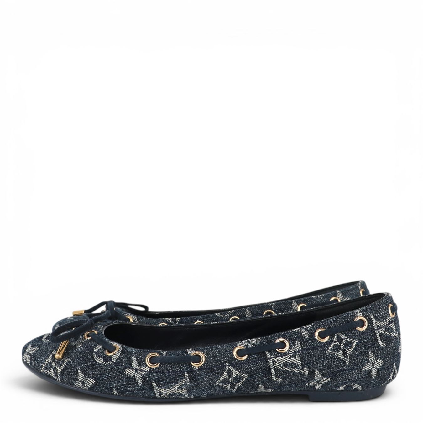 Louis Vuitton Scarpe da donna: Louis Vuitton Ballerinas denim Gr. 37.5 – Usato da Binningen venduto da Designerlabels 2