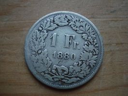 (N) 1 Franken 1880