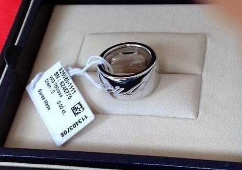 Anelli: Bague Chopard de la collection Chopardissimo Taille 54 – Usato da Pully venduto da Occasions-luxe.Golay 2