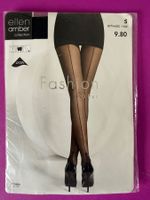 ELLEN AMBER (Migros), Strumpfhose mit Naht, Grösse S,Schwarz
