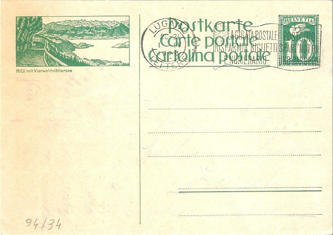 Tutti i francobolli: Carte postale [RIGI] – Usato da Belmont-Lausanne venduto da ZarRomanoff
