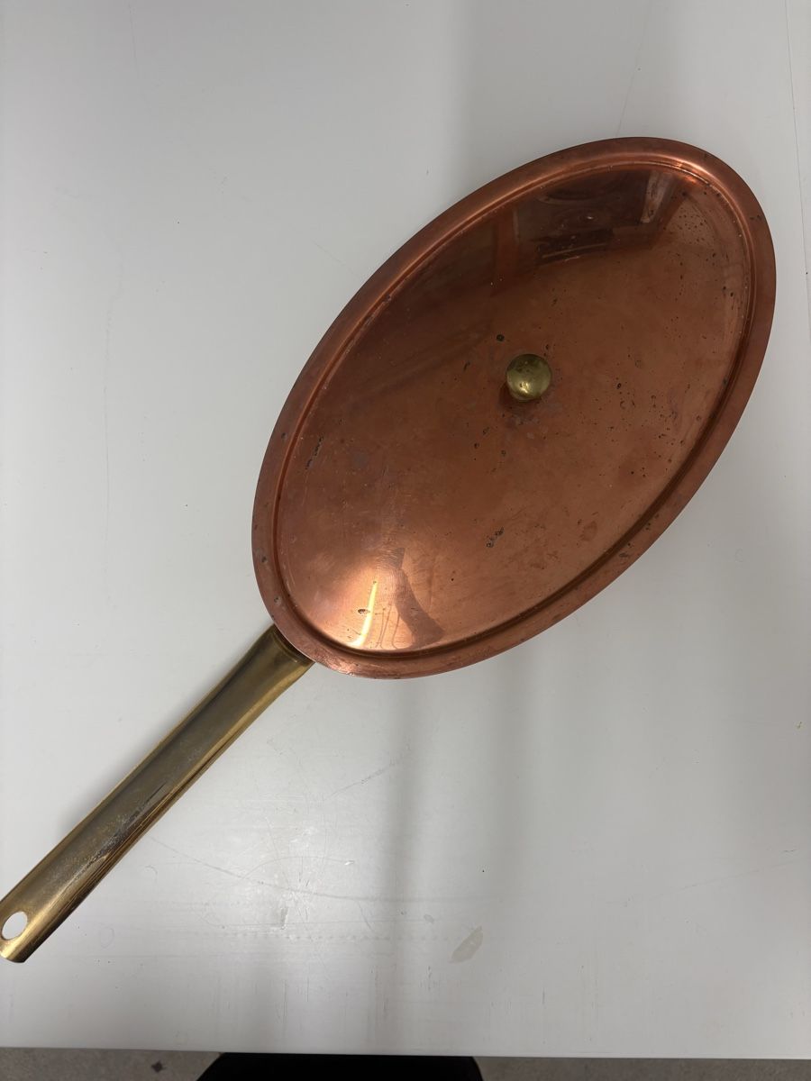 Padelle: Spring - Culinox Kupferpfanne oval mit Deckel – Usato da Ebertswil venduto da shushuj