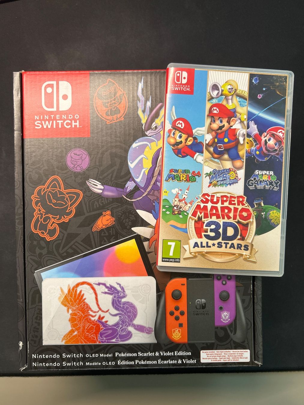 Nintendo Console: Nintendo Switch OLED Pokémon Edition Neu + SuperMario 3D AS – Nuovo e nell'imballaggio originale da Greppen venduto da hcv_cc2r