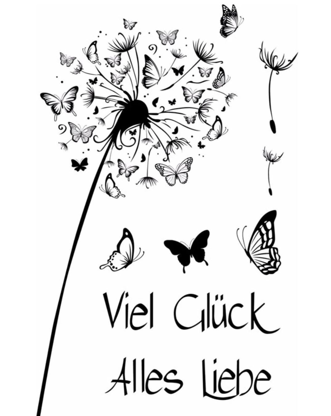 Timbri: Silikonstempel Pusteblume Schmetterling – Nuovo e nell'imballaggio originale da Kaltbrunn venduto da schere-stein-papier
