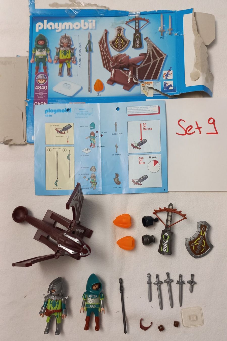 Playmobil Spielzeuge: Playmobil Ritter mit Steinschleuder & Katapult – Gebraucht aus Oberkirch LU von Renntiger0 2