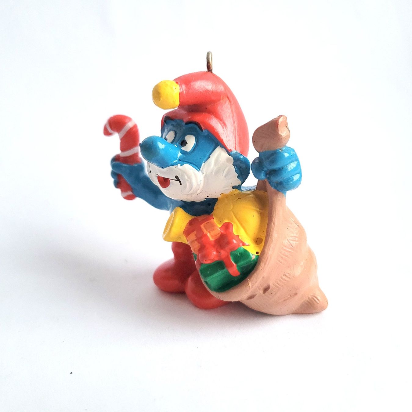 Schleich Statuette: Weihnachts-Schlumpf mit Gabensack – Usato da Reinach AG venduto da airbrusher01 1