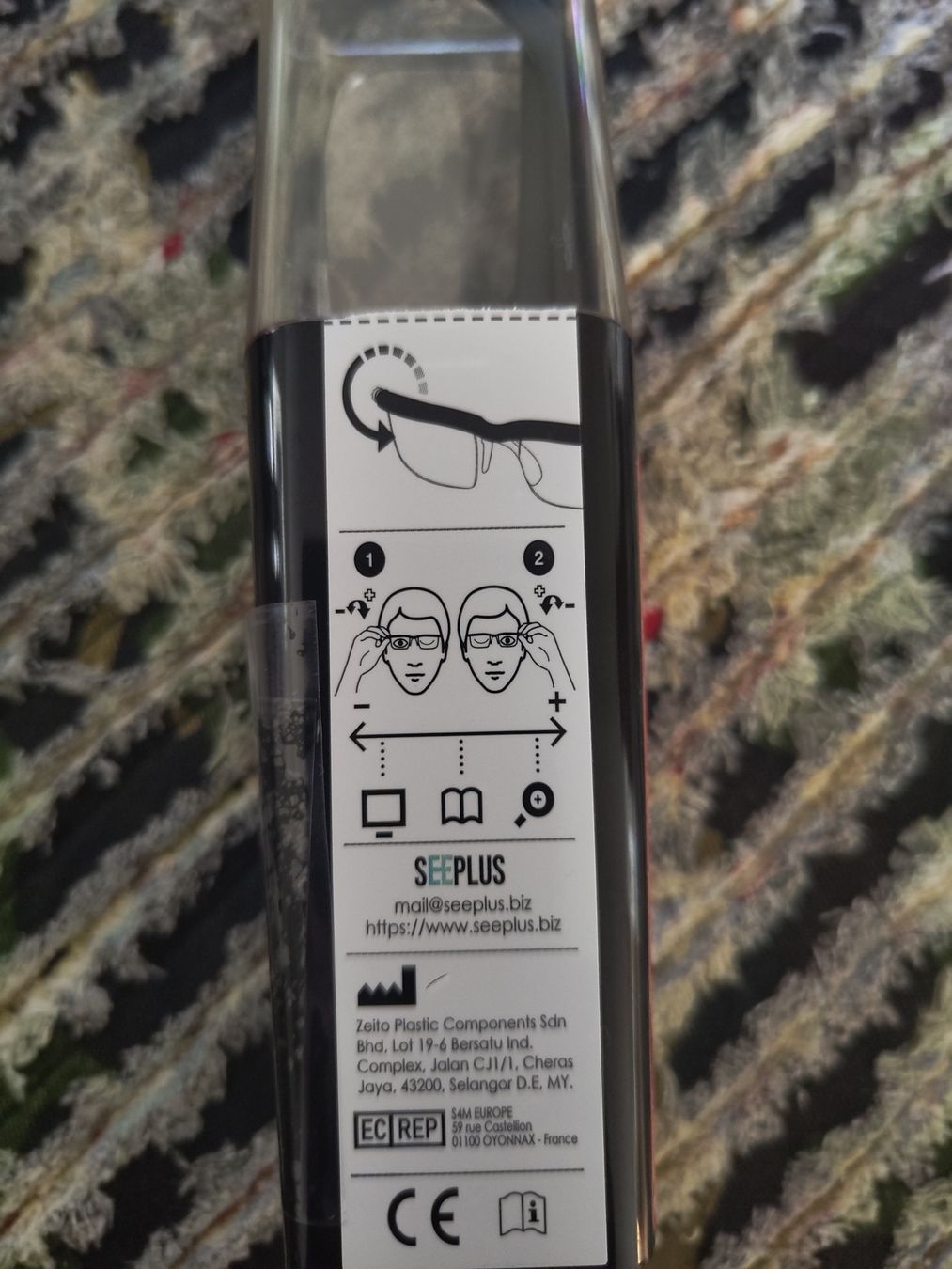 Occhiali & Lenti: Seeplus Zoom Brille mit Einstellbarer Sehstärke – Nuovo (secondo la descrizione) da Weinfelden venduto da RobsFortune 2