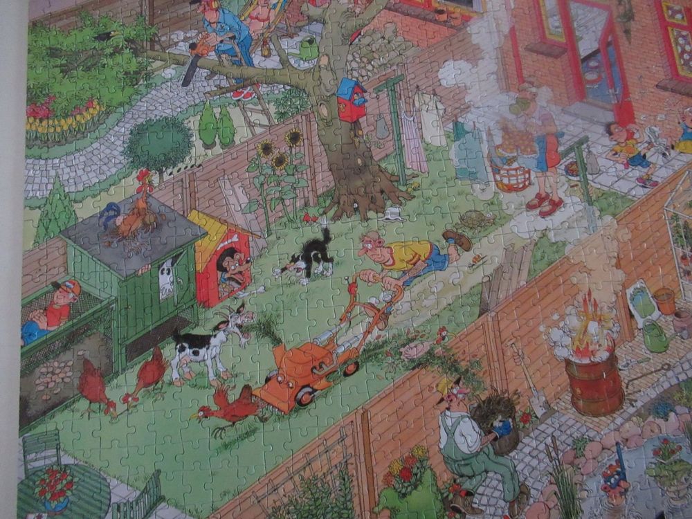 Jumbo Puzzle 1500 Jan van Haasteren Neighbours selten alt Kaufen auf