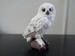 Weisse Schnee Eule (17 cm)