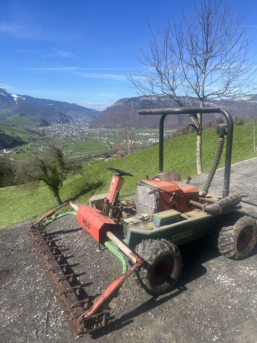 Busatis Mähwerk HLG für Bergtrak Rapid mm2 Wanze Reform Aebi (Defekt ...