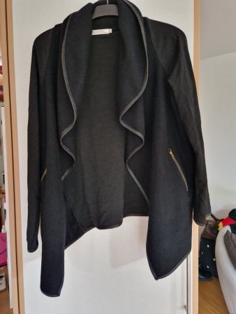 Veste jaquette noire taille S/M ample