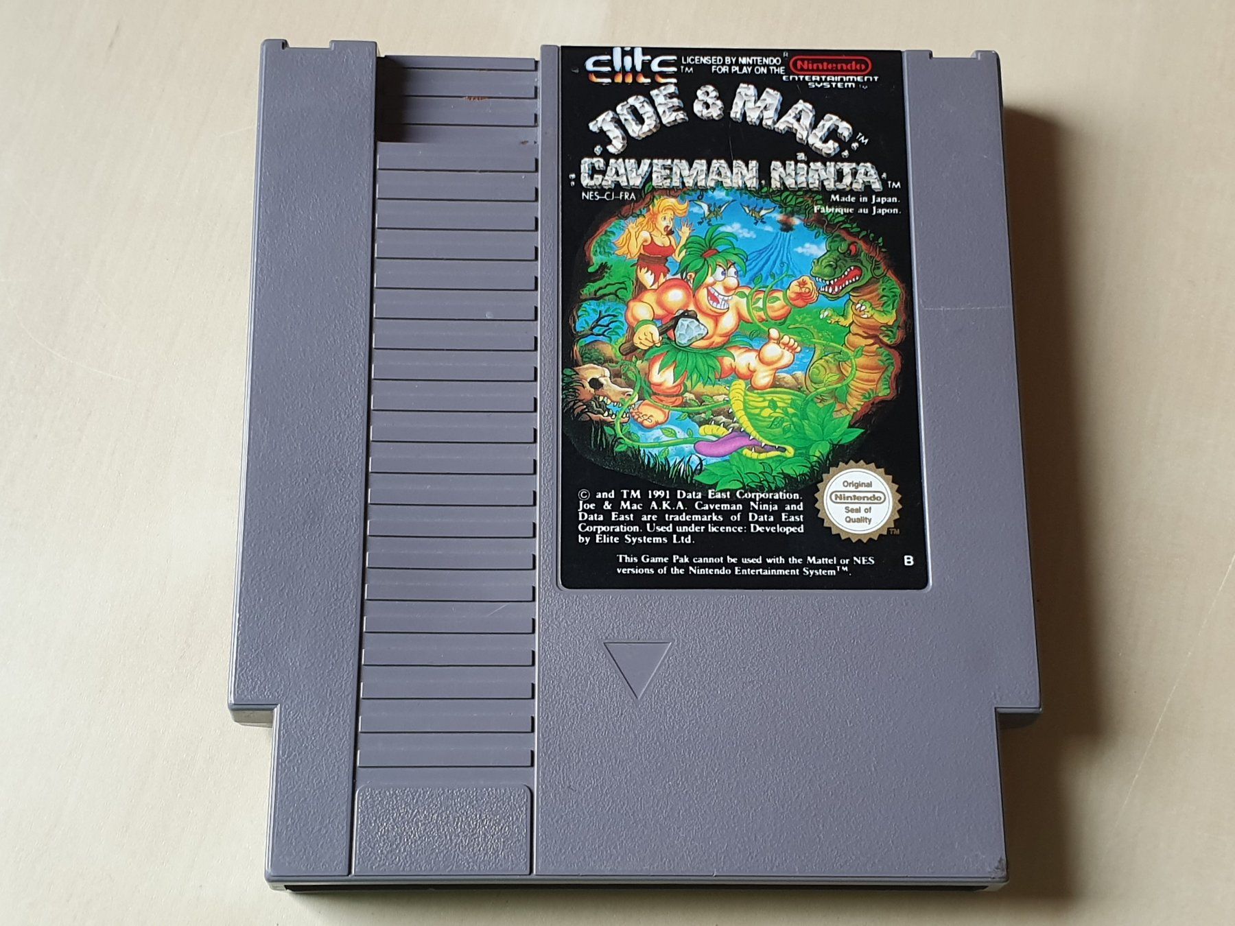 Nintendo Giochi: Joe & Mac Caveman Ninja – Usato da Stansstad venduto da collectorsshop