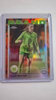 Jule Brand Wolfsburg /35 Topps Chrome Sapphire Orange