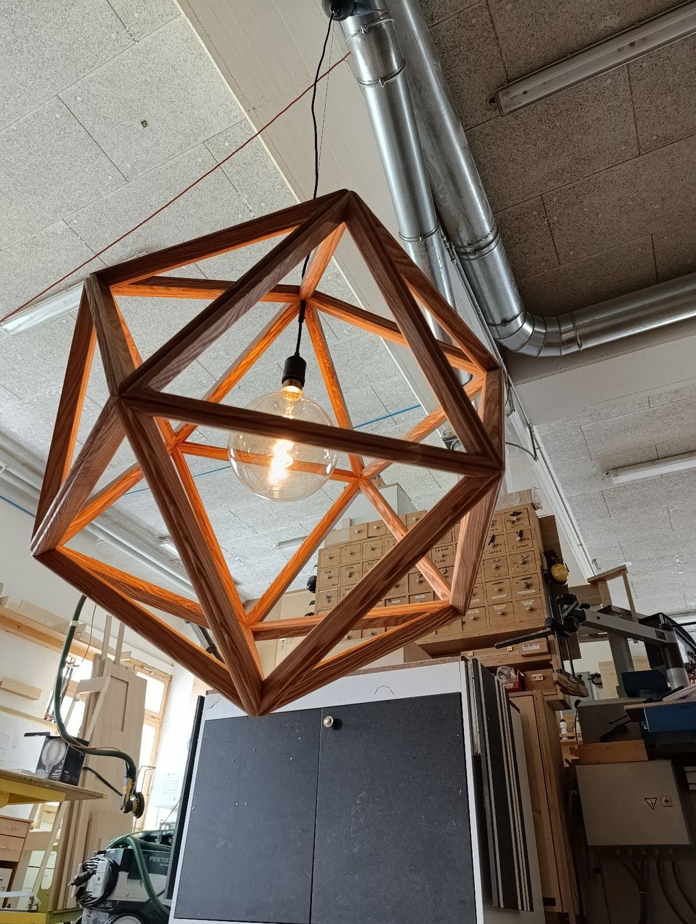 Kronleuchter & Deckenlampen: enorme lampada di design.  icosaedro regolare – Neu und originalverpackt aus Zernez von gre_8rsp 1