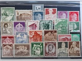 Deutsches Reich Briefmarken postfrisch