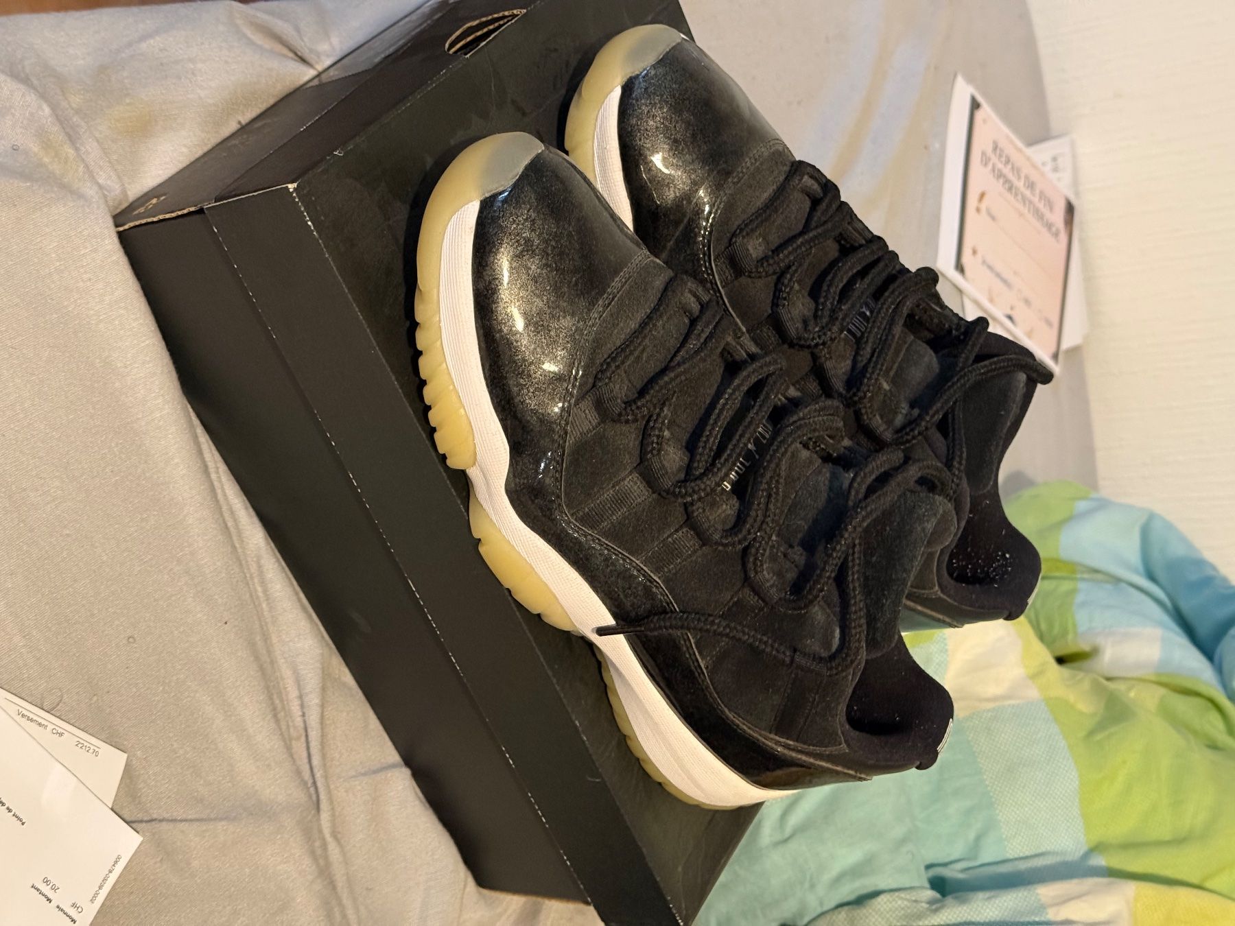 Jordan Herrenschuhe: Jordan 11 low black metallic – Neu (gemäss Beschreibung) aus Villars-sur-Glâne von gla_l72t 1