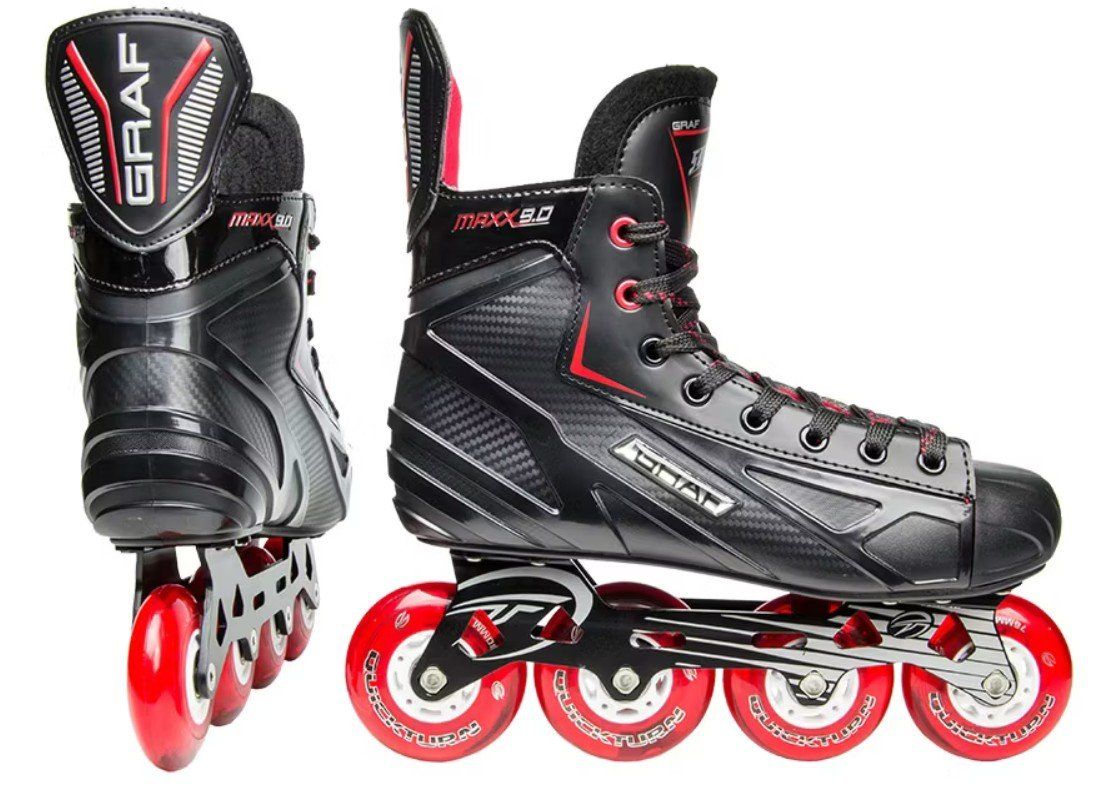 Patins à roul. & inline: Graf Inline Hockeyskates Maxx 9.0 Grösse 41 – Neuf avec emballage d'origine à Marbach LU par Benno1958