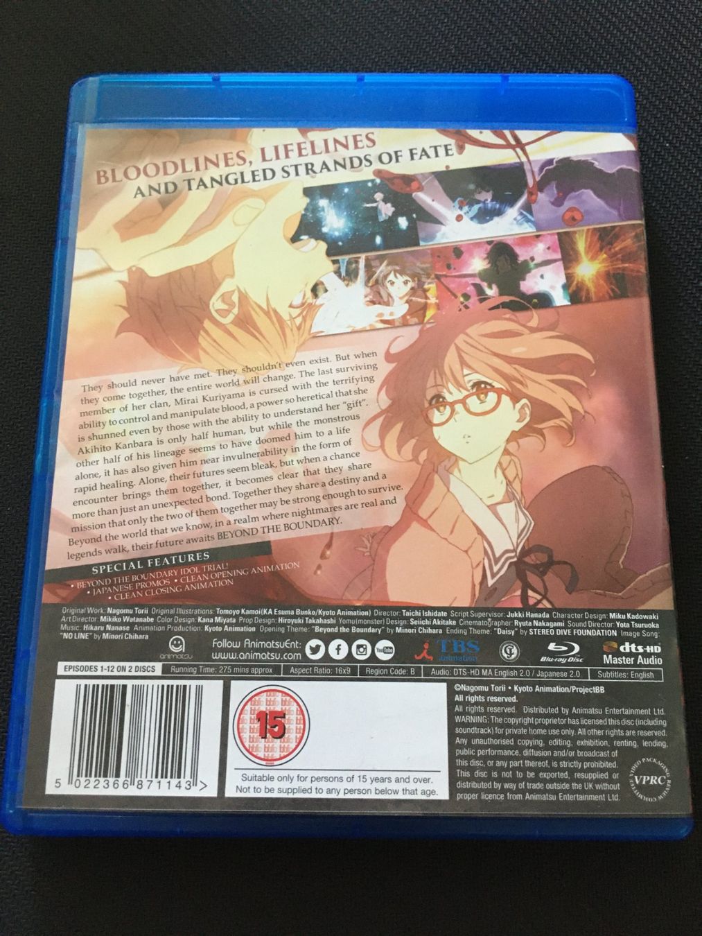 Tutti i DVDs: Beyond the Boundary [Blu-ray] – Usato da St.Gallen venduto da MedienJoe 1