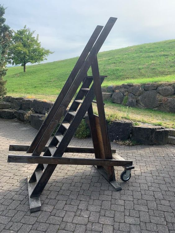 Holzleiter Für Vögel & Kleintiere – Kletterhilfe 100 Cm Natur