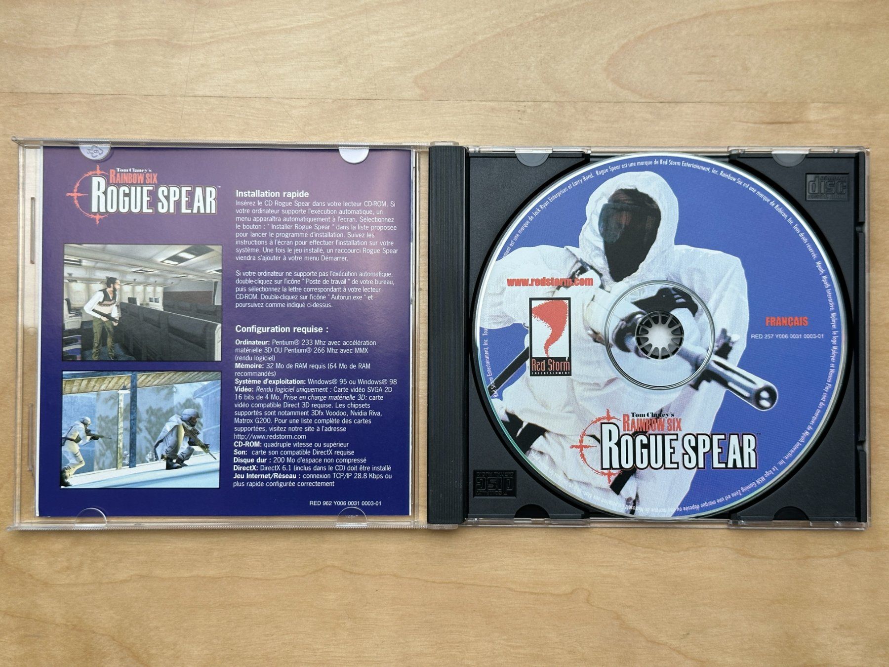 Giochi: Rainbow Six : Rogue Spear - PC - FR – Usato da Genève venduto da Jeux_Retro 2