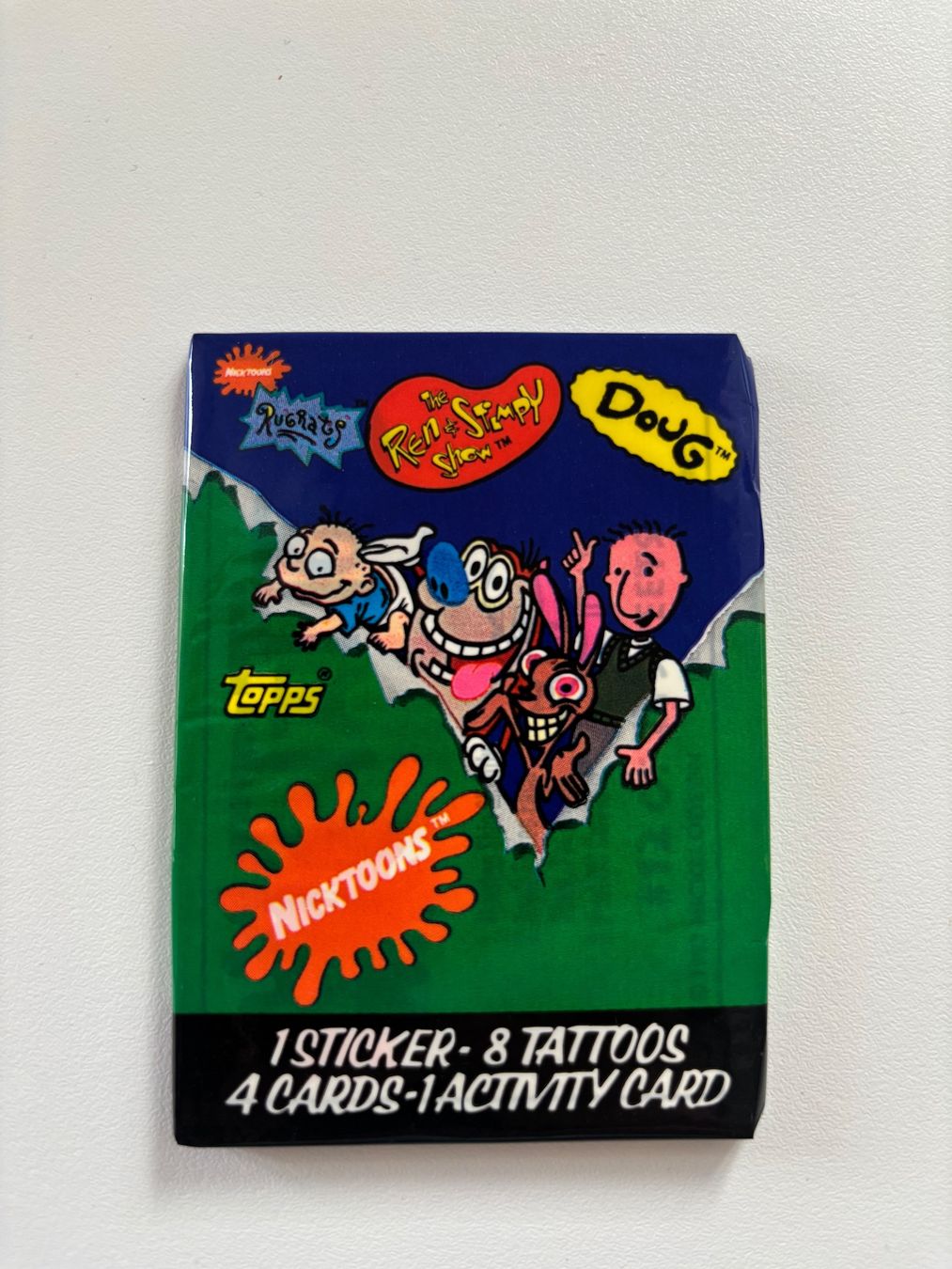 Topps Cartes à collectionner: Nickelodeon Nicktoons Pack 1993 – Neuf avec emballage d'origine à Bern par chmod
